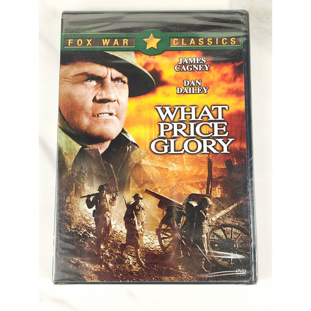 Movie What Price Glory DVD New Sealed James Cagney 1952 Dolby Digital